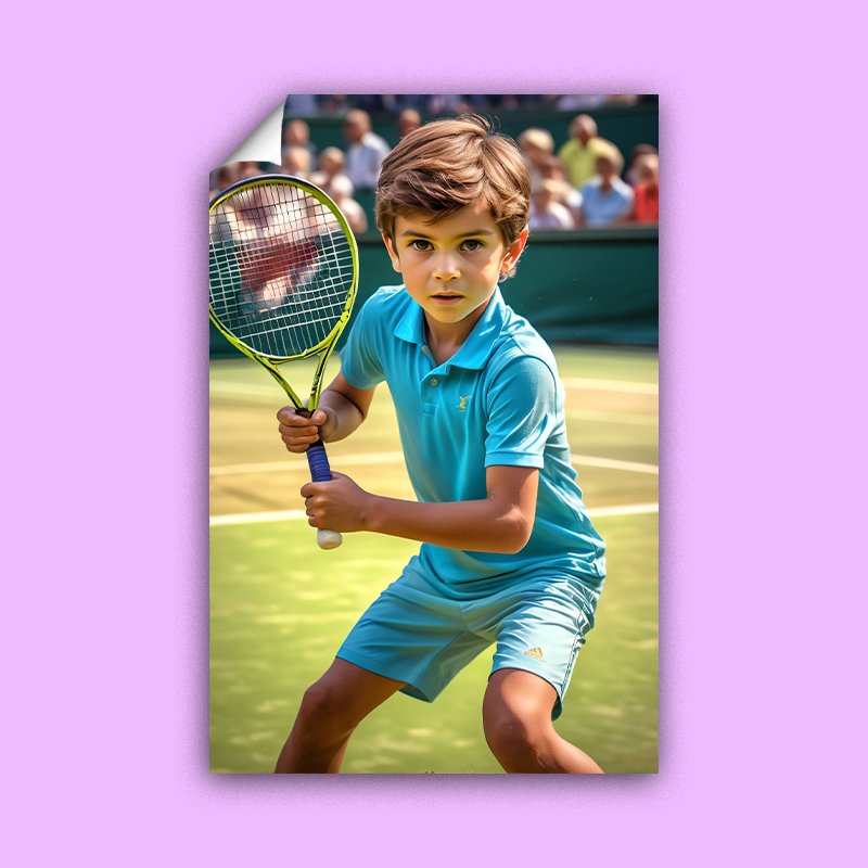 Tennis Player Boy